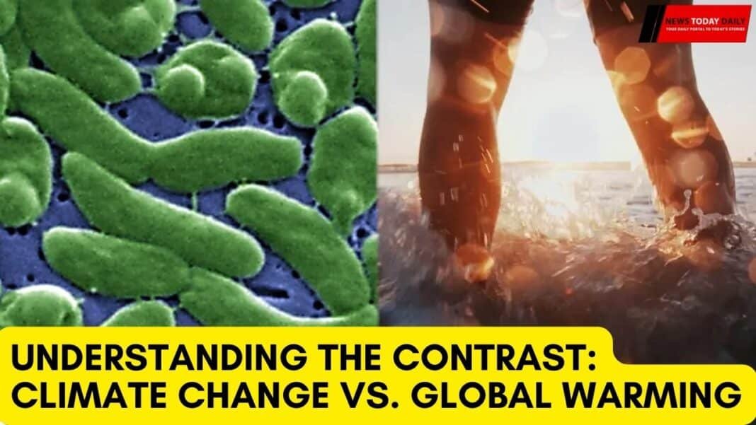 understanding the contrast climate change vs. global warming