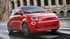 Fiat 500E one of the cheapest electric vehicles