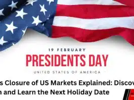 Today's Closure of US Markets Explained Discover the Reason and Learn the Next Holiday Date