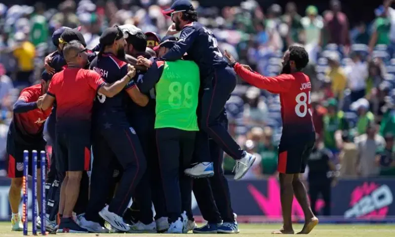 USA vs Pakistan match wining moment 